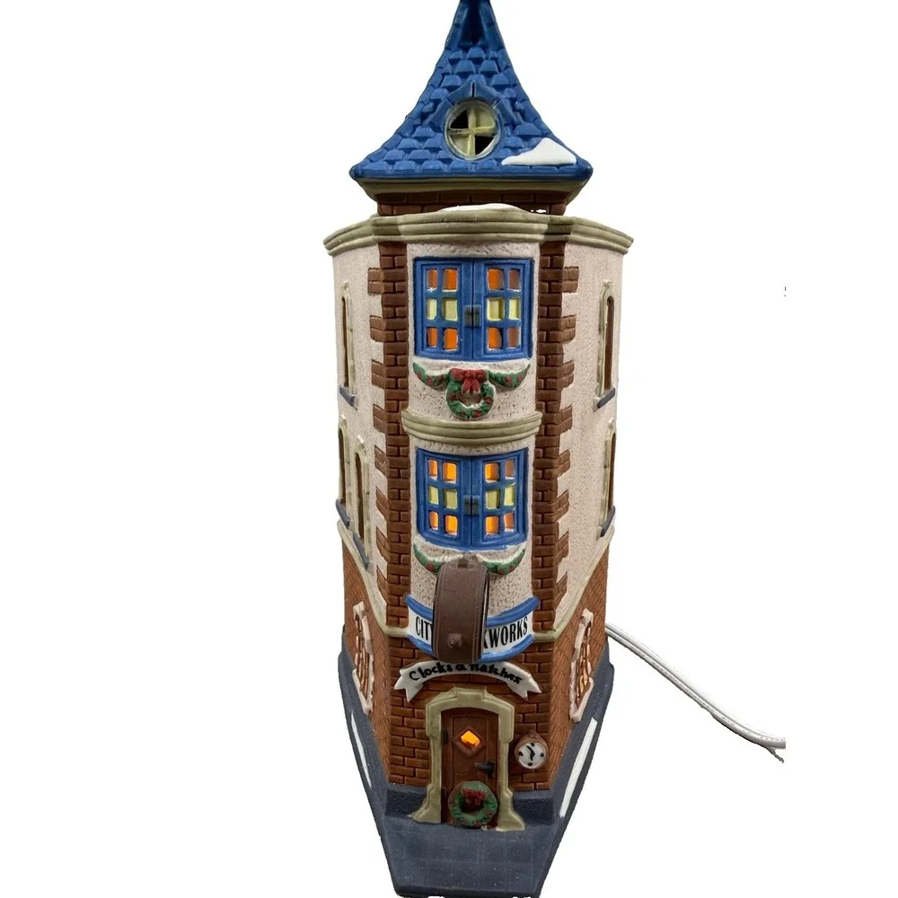 Dept 56 #5531-0 City Clockworks Christmas In The City Heritage Village 92'